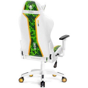 ANJI Fotel-sillón para niños Diablo x-one, silla de juegos <span class=keywords><strong>reclinable</strong></span>, reposabrazos ajustables verdes, diseño ergonómico, para juegos - Product Image 6