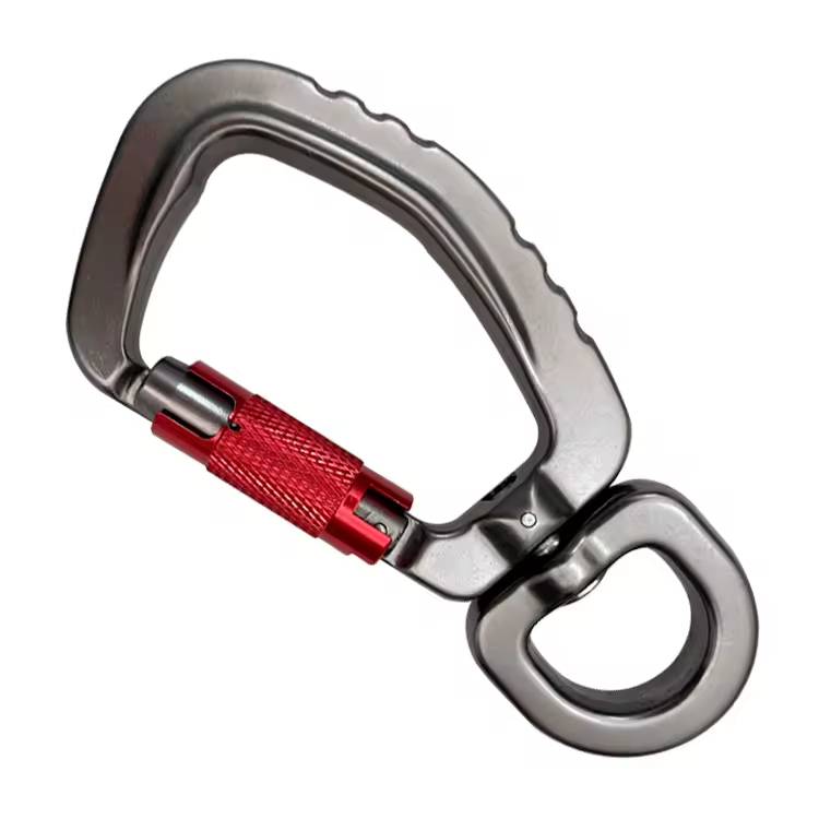 15kN Camping Climbing Swivel Carabiners Can