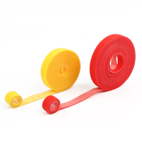 Attaches-câbles en nylon écologiques double face, étanches, avec fermeture auto-agrippante, pour la maison, le bureau ou la salle de classe