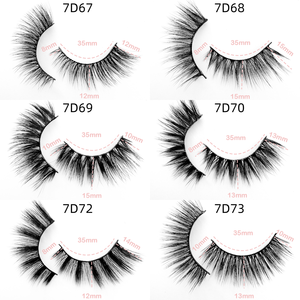 Bán buôn mèo khối lượng mắt multipack hỗn hợp cái nhìn tự nhiên handmade ấn tượng Fluffy tổng hợp Lông mi giả - Product Image 4