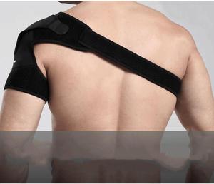 Soporte de <span class=keywords><strong>hombro</strong></span> ajustable con almohadilla de presión Correa de prevención de lesiones para esguince <span class=keywords><strong>Tendinitis</strong></span> Bursitis - Product Image 5