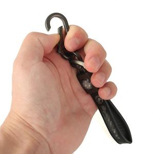 Porte-clés en métal de haute qualité avec logo de marque automobile, porte-clés en cuir avec cordon, cadeau pour concessionnaire 4S - Product Image 2