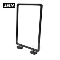 Support de menu magnétique double face pour table avec base magnétique et clip de fixation