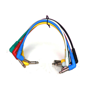 Vente en gros 6PCS 20CM Audio Mono Pedalboard Cordon Instruments Câbles Effet Coloré Pédale Patch Câble Guitare - Product Image 5