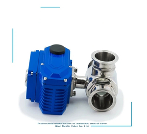 AX-Q984/5F-16Q Sanitary Three Way Ball Fluid Control 316 Stainless Steel Food Grade DN15 <b>Quick</b> <b>Clamp</b> Ferrule Type Contr - Product Image 4