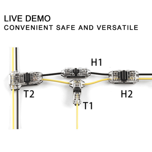 Điện áp thấp <span class=keywords><strong>t</strong></span> tap dây nối <span class=keywords><strong>t</strong></span> Loại <span class=keywords><strong>1</strong></span> pin solderless không có dây <span class=keywords><strong>t</strong></span>ước yêu cầu cho LED Strip ô <span class=keywords><strong>t</strong></span>ô kế<span class=keywords><strong>t</strong></span> nối - Product Image 5
