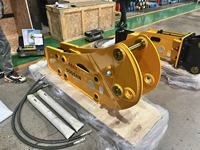 Marteau brise-roche hydraulique latéral robuste pour SB 43, 5-12 tonnes, diamètre de la pointe de 75 mm, boîte de vitesses, pour l'exploitation minière