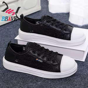 Dropshipping 2024, Zapatillas Deportivas Blancas de Malla para Mujer, Estilo Coreano, Transpirables, con Cordones, Versátiles, Nuevo Diseño, Casuales - Product Image 2