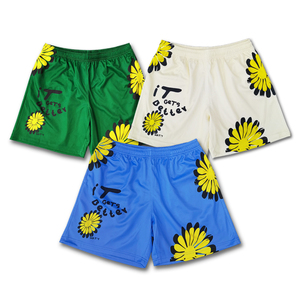 กางเกงขาสั้นเล่นกีฬาลำลองบาสเก็ตบอลผ้าแคนวาสขาสั้นวินเทจแบบทันสมัยสำหรับผู้ชายฟิตเนสแห้งเร็วคุณภาพสูง - Product Image 6