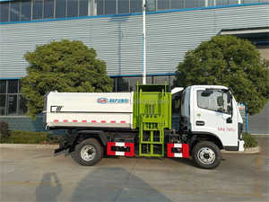 Foton forland รถยก<span class=keywords><strong>3M3</strong></span>ขนาดเล็กแบบมีตะขอลิฟต์ข้างรถตักขยะ12cbm อัดขยะ - Product Image 3