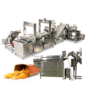 Friteuse à frites, complètement automatique, ligne de Production de frites, Machine de fabrication de frites - Product Image 1