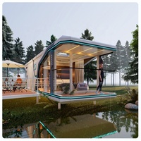 Maison-capsule mobile extérieure, hôtel, maison préfabriquée intelligente, cabine modulaire, espace préfabriqué, maison-capsule préfabriquée