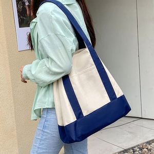 Sac fourre-tout en toile mini avec poignées en corde, personnalisé OEM, écologique, tendance, durable, réutilisable, de haute qualité, avec logo imprimé - Product Image 4