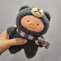 Vente en gros authentique 52 jouets boîte aveugle LuLu le cochon V2 série temporelle joyeuse pendentif en peluche poupée à collectionner figurines cadeau pour enfants