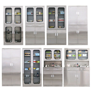 عرض من الفولاذ المقاوم للصدأ من الفولاذ المقاوم للصدأ في المستشفى رخيص طويل القامة رفيع - Product Image 3