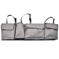 Organisateur de siège auto pour enfants, sac de rangement multi-poches avec support pour tablette, organisateur de voyage pour siège arrière, accessoire pour les voyages en famille