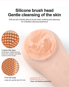 La <span class=keywords><strong>brosse</strong></span> de beauté intelligente nettoie en profondeur la peau tout en apaisant la fatigue et raffermissant les contours. - Product Image 4