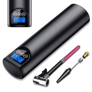 Pompe à Air électrique Rechargeable sans fil pour roues de voiture, système de gonflage numérique de pneus ainsi que les ballons, pour le vélo - Product Image 1