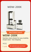 Equipo de Prueba de Seguridad para Andamios Estándar WDW-200K / Equipo de Prueba de Resistencia a la Tracción / Máquina de Prueba de Compresión y Tracción