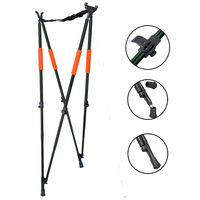Support de tir en aluminium Bâton de tir à 4 pattes chasse