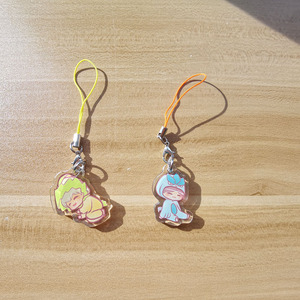 Nhà Máy Made Acrylic Điện Thoại Quyến Rũ Anime Epoxy Acrylic Dây Đeo Điện Thoại Acrylic Phụ Kiện Điện Thoại - Product Image 4