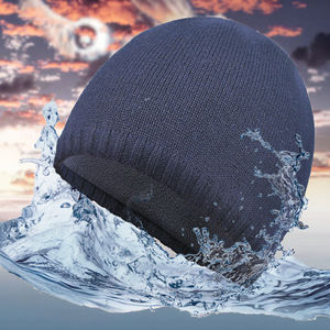 Gorro de Punto Ajustable e Impermeable con Bordado de Personajes, Estilo Urbano, Ajuste Cómodo, para Patinar, Casual, para Exteriores, Playa - Product Image 3