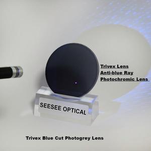 <span class=keywords><strong>Lentes</strong></span> Ópticas Fotocromáticas con Filtro de Luz Azul, Trivex de Índice Medio - Product Image 1