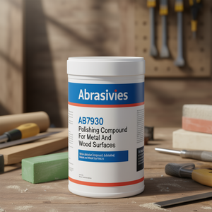 Pâte abrasive blanche AB7930, composé de polissage pour surfaces métalliques et boisées - Product Image 3