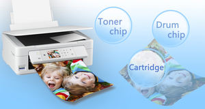 Chip de Reseteo de Tinta de Un Solo Uso PM 225 T5846 Chip de Cartucho PM225 para Epson PictureMate PM 280 200 240 Chips - Product Image 6