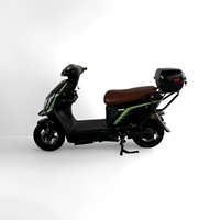 Scooter électrique pour adultes, moto électrique 800W, vitesse maximale de 52 km/h, tension 72V, véhicule électrique à 2 roues
