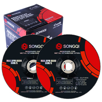 SONGQI 7 pouces 180 mm métal meulage résine d'oxyde d'aluminium disque de meulage abrasif meule