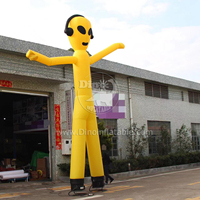Danseur d'air publicitaire personnalisé Jouets gonflables du ciel extraterrestre Tube gonflable Guy à vendre