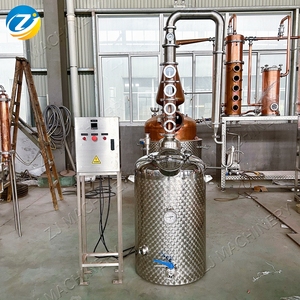 ZJ 200L 단일 벽 증류 기계 낮은 예산 증류기 알코올 스틸 장비 홈 증류기 Moonshine - Product Image 1