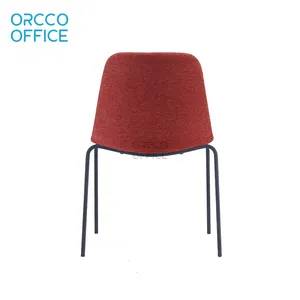 Luxury Design Modern Office Home Chair Sofa Steel Metal Base White Black Grey Leather Fabric Velvet Plastic Dining Chair