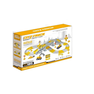 KSF Construcción de Vehículos Pistas de Carreras Educación DIY Ensamblar Pista de Coche Con Pista de Coche de Ingeniería para Niños Juguetes para Niños - Product Image 5