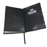 Cuaderno de Pu personalizado para reuniones de negocios corporativos, libro de tapa blanda B5, Bloc de notas para estudiantes, cubierta personalizada, impresión interior