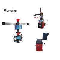 Machine d'alignement et d'équilibrage des roues 3D certifiée CE (diamètre de roue max. 1040 mm, moteur 2,2 kW)