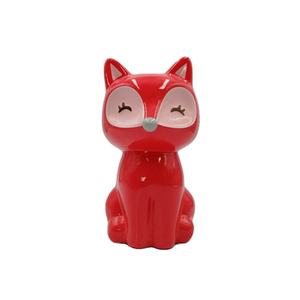 Vente d'usine, <span class=keywords><strong>tirelire</strong></span> créative et mignonne en forme de personnage de dessin animé <span class=keywords><strong>renard</strong></span> pour les cadeaux des enfants, boîte à épargne en céramique personnalisée - Product Image 1