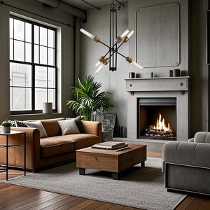 Lampadario Sputnik Contemporaneo a 6 Luci con Lampadine Edison, Illuminazione a Sospensione con Catena Regolabile in Acciaio, Decorazione Moderna per Casa e Ufficio - Product Image 1