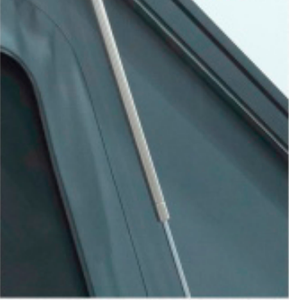 Tente de toit triangulaire à double couche en aluminium pour SUV et véhicules tout-terrain, utilisation quatre saisons, polyester 280G, Oxford 420D - Product Image 6