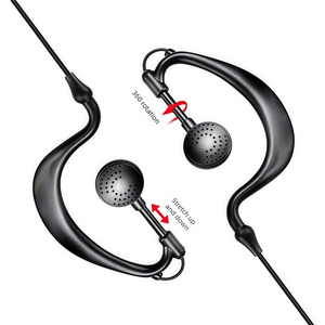 Auricular OEM ODM <span class=keywords><strong>Baofeng</strong></span> BF-998 para <span class=keywords><strong>Walkie</strong></span> <span class=keywords><strong>Talkie</strong></span>, con Conector K de 2 Pines, Cable En Espiral, para Radio Bidireccional - Product Image 4