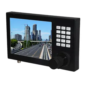 Network Keyboard Joystick IP PTZ Controller with 8 Inch HD LCD Display control High Speed PTZ cctv camera