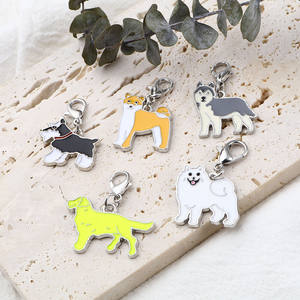 Серия 14 видов конструкций для домашних собак, ювелирные изделия ручной работы, подвеска в виде масла для брелоков, серьги, браслет и ожерелье - Product Image 5