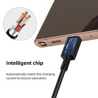 Câble de charge rapide USB-C vers USB-C 5A, charge rapide PD, cordon de données pour Samsung S20 S23 S24 Note 10, charge super rapide 45W