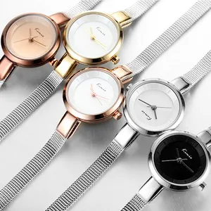 Stainless steel band quartz watches High Quality Fashion lady Watch