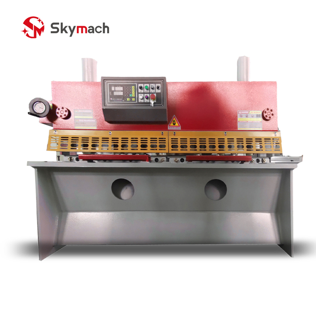 QC11YK CNC Hydraulic Guillotine Shear with All-Steel Welded Frame and Delem/ESTUN Control for Precision Metal Cutting