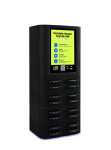 WOSHI Estación de Carga Portátil Ultra Delgada e Impermeable de 16 Puertos con Carga Rápida QR/POS de 5000mAh y 60W de Salida, Modelo CS-SP085 - Product Image 1