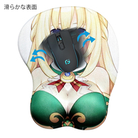2023 nouveau Design en gros 3D Sexy Boob tapis de souris avec seins tapis de souris avec Gel de Silicone repose-poignet 3D Anime tapis de souris de jeu