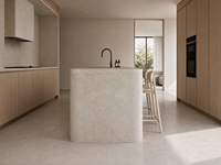 SH STONE Comptoirs de cuisine en marbre gris Bernice au design moderne personnalisé, plan de travail en pierre, îlot de cuisine, table de travail, plateau de vanité pour projets de villas