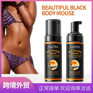 Mousse Abbronzante SADOER Idratante Autoabbronzante Delicato Effetto Rame per Adulti - Product Image 2